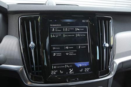 Volvo S90 D5 AWD, Bildschirm