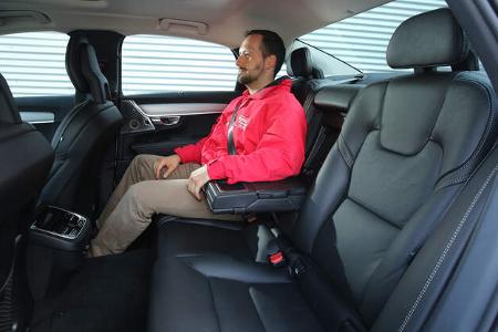 Volvo S90 D5 AWD, Fondsitze