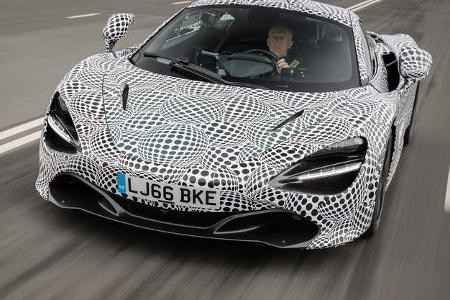 McLaren BP23 Centre Seat Development Mule