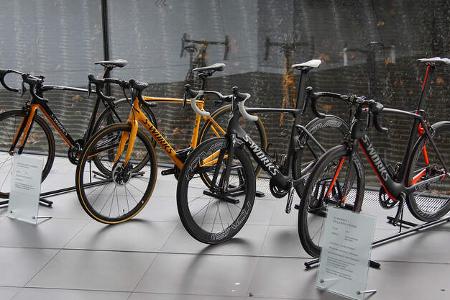 McLaren/Specialized Fahrräder Venge und Tarmac