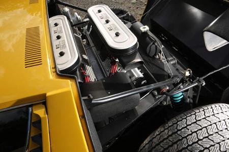 Lamborghini Miura und Aventador, Impressionen, Generationen-Treffen