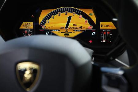 Lamborghini Miura und Aventador, Impressionen, Generationen-Treffen