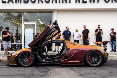 McLaren P1 - Carbon - Flip-Flop Lackierung - 2016