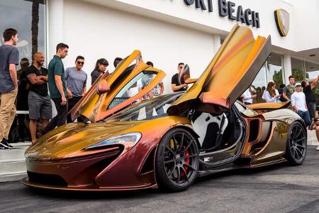 McLaren P1 - Carbon - Flip-Flop Lackierung - 2016