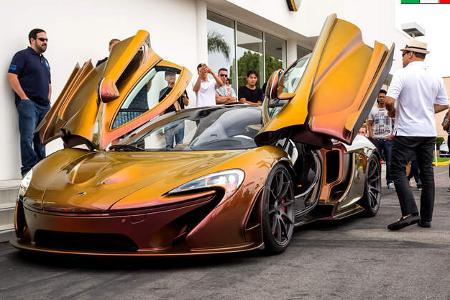 McLaren P1 - Carbon - Flip-Flop Lackierung - 2016