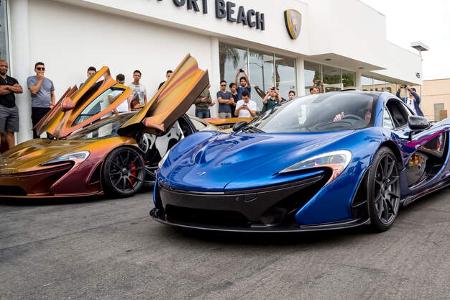 McLaren P1 - Carbon - Flip-Flop Lackierung - 2016