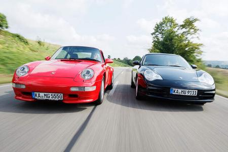 Porsche-911-Carrera-993-und-996-im-Fahrbericht