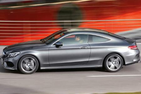 Mercedes C 250 d Coupé, Seitenansicht