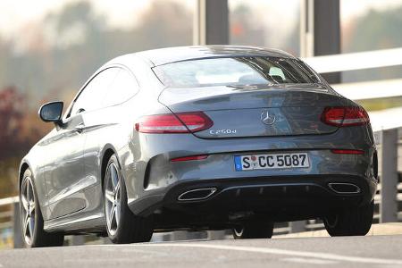 Mercedes C 250 d Coupé, Heckansicht