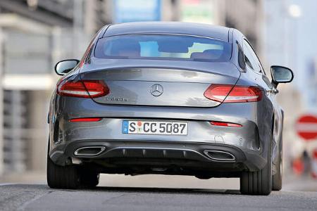 Mercedes C 250 d Coupé, Heckansicht
