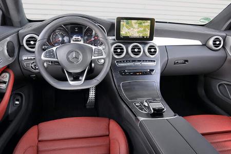 Mercedes C 250 d Coupé, Cockpit