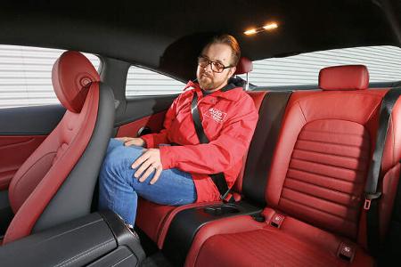 Mercedes C 250 d Coupé, Fondsitz