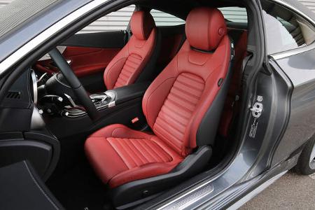 Mercedes C 250 d Coupé, Fahrersitz