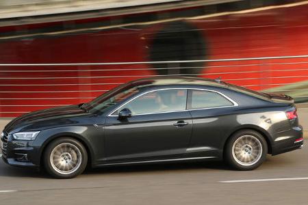 Audi A5 Coupé 2.0 TDI, Seitenansicht