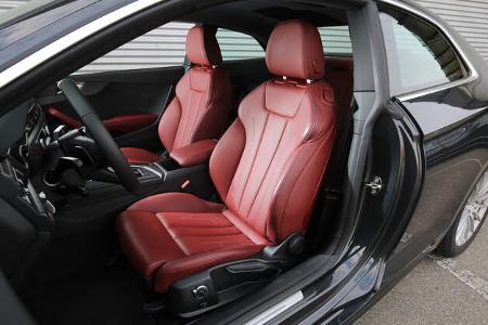 Audi A5 Coupé 2.0 TDI, Fahrersitz