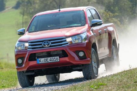 Toyota Hilux Pick-up 2.4D Double Cab 4x4, Frontansicht