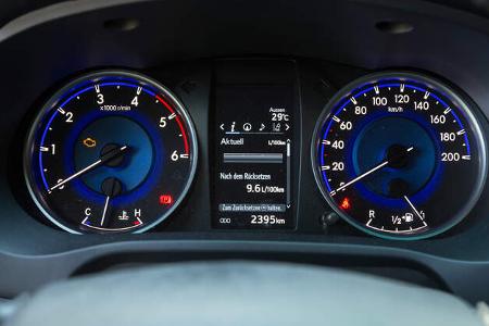Toyota Hilux Pick-up 2.4D Double Cab 4x4, Rundinstrumente
