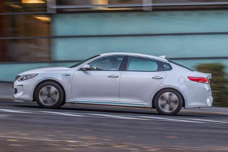 Kia Optima 2.0 GDI Plug-in, Seitenansicht