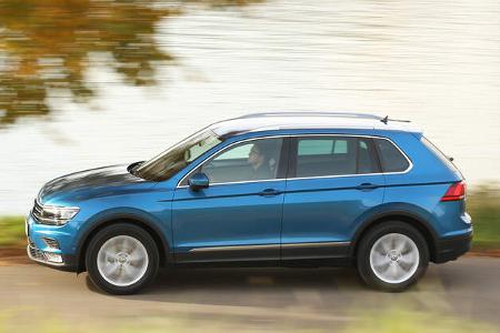 VW Tiguan 1.4 TSI, Seitenansicht