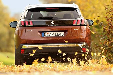 Peugeot 3008 Puretech 130, Heckansicht