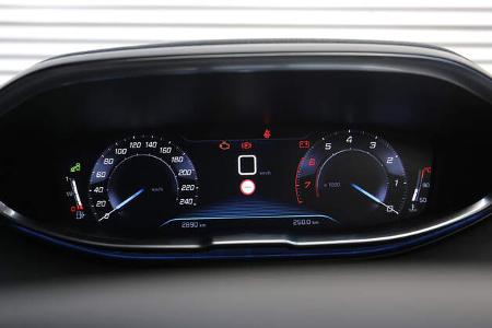 Peugeot 3008 Puretech 130, Anzeigeinstrumente