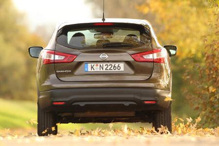 Nissan Qashqai 1.2 DIG-T, Heckansicht