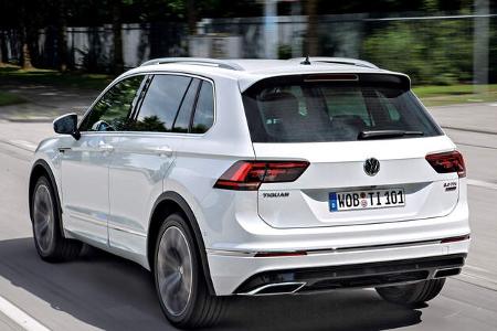 VW Tiguan 2.0 TDI SCR 4Motion, Heckansicht