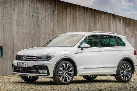 VW Tiguan 2.0 TDI SCR 4Motion, Seitenansicht