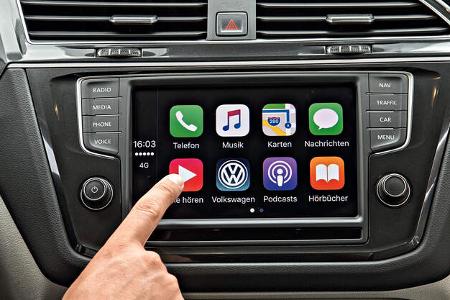 VW Tiguan 2.0 TDI SCR 4Motion, Infotainment