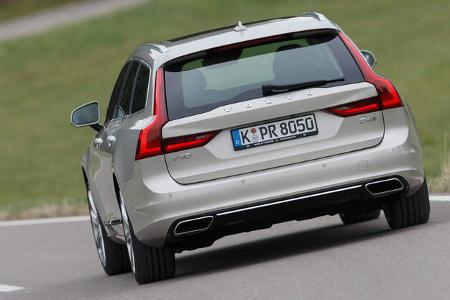 Volvo V90 D4, Heckansicht