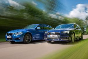 Audi S4 Avant 3.0 TFSI Quattro, BMW 340i xDrive Touring M Sport