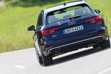 Audi S4 Avant 3.0 TFSI Quattro, Heckansicht