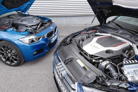 Audi S4 Avant 3.0 TFSI Quattro, BMW 340i xDrive Touring M Sport