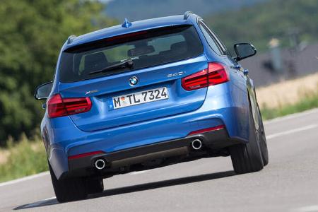 BMW 340i xDrive Touring M Sport, Heckansicht