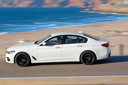 BMW Fünfer, Seitenansicht