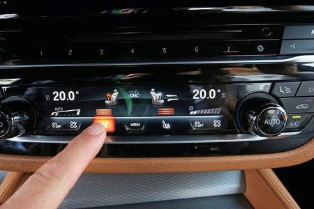 BMW Fünfer, Bedienelemente