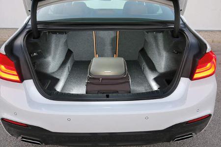 BMW Fünfer, Kofferraum