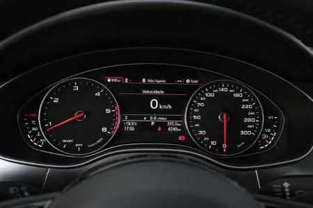 Audi A6, Anzeigeinstrumente