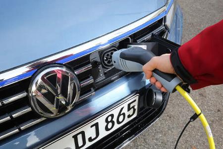 VW Passat GTE, Ladevorgang