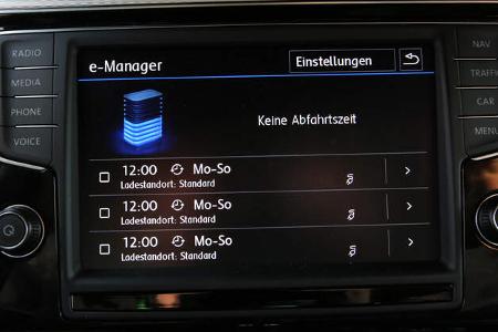 VW Passat GTE, Infotainment