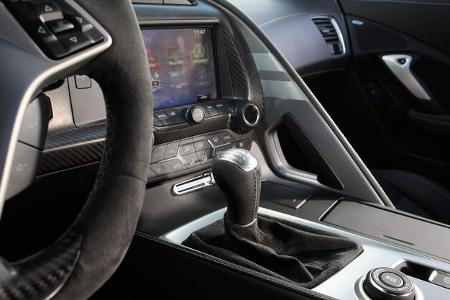 Chevrolet Corvette Grand Sport, Schalthebel