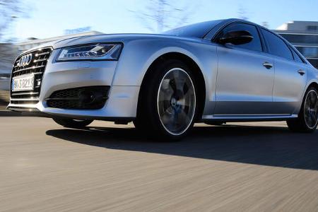 Audi S8 Plus, Seitenansicht