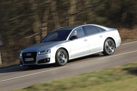 Audi S8 Plus, Seitenansicht