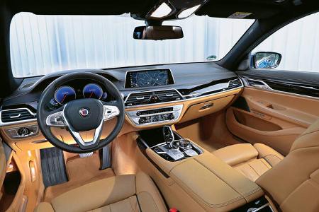 Alpina B7 Biturbo, Cockpit