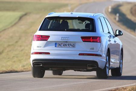Audi Q7 3.0 TDI Quattro, Heckansicht