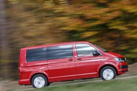 VW Multivan 2.0 TDI, Seitenansicht