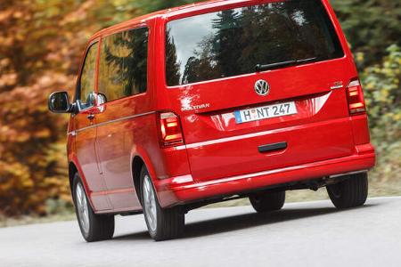 VW Multivan 2.0 TDI, Heckansicht