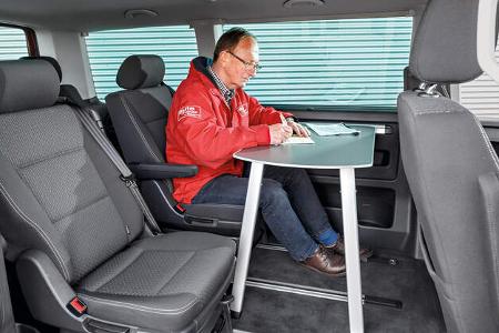 VW Multivan 2.0 TDI, Innenraum
