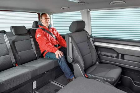 VW Multivan 2.0 TDI, Fondsitze