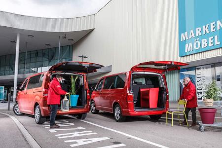 VW Multivan 2.0 TDI, Peugeot Traveller HDi 150 L2, 